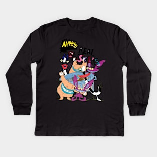 aaahh real monsters Kids Long Sleeve T-Shirt